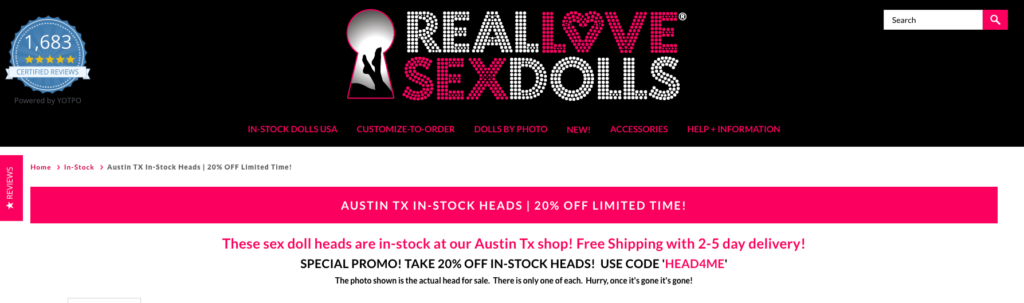 discount for real love sex dolls